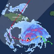 Catastrofe op Jamaica door orkaan Melissa