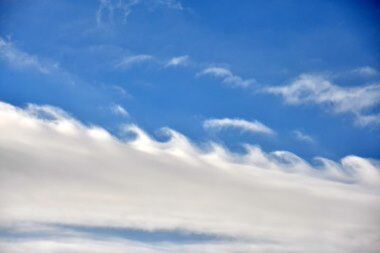 Foto gemaakt door Sytse Schoustra - Terschelling - Kelvin Helmholtz wolken, in de lucht boven Terschelling.