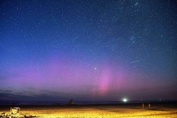 Foto gemaakt door Sytse Schoustra - Terschelling - Noorderlicht op Terschelling.