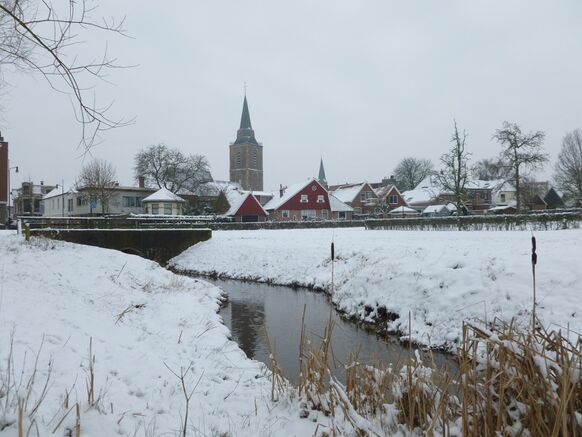 Foto gemaakt door Willy Bonnink - Winterswijk - In 2013 was het momenteel volop winter en zaten we in een vorstperiode. Voor winterliefhebbers alles behalve deprimerend dus!