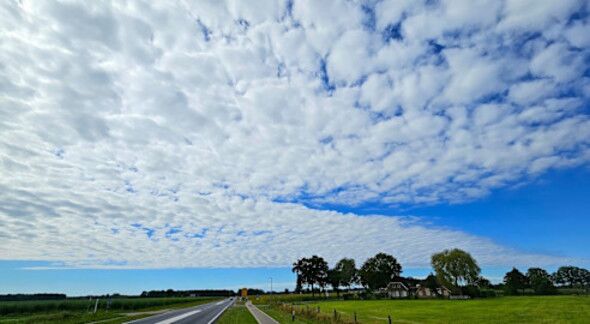 Foto gemaakt door MP - Altocumulus cellen