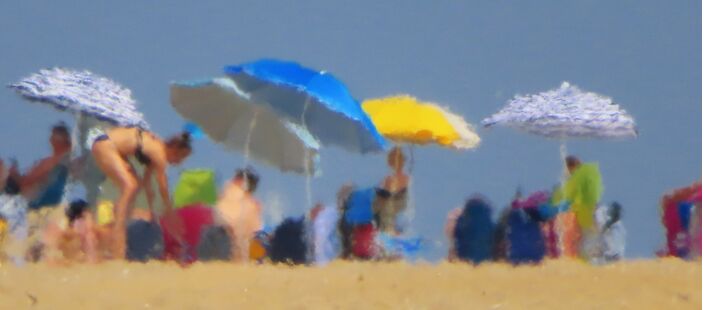 Foto gemaakt door Gieny Westra  - Katwijk aan Zee - Dit weekend is het eindelijk strandweer!