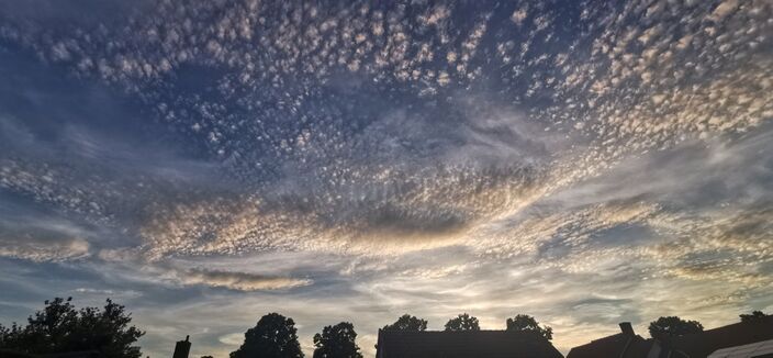 Foto gemaakt door Joyce Derksen - Begint de week eerst met verkoeling en enkele dagen met wat lagere temperaturen, later in de week lijkt het zomerweer opnieuw terug te keren.  