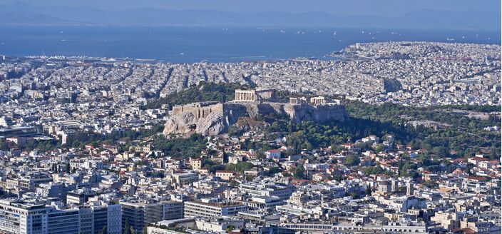 Foto gemaakt door George Koronaios - Athene - In Athene wordt het vanaf donderdag wat minder heet. 