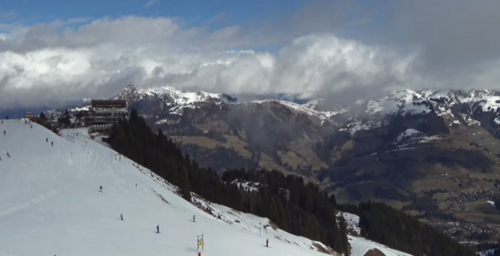 Foto gemaakt door Webcam - Kitzbühel - Het beeld van vanochtend in Kitzbühel. 