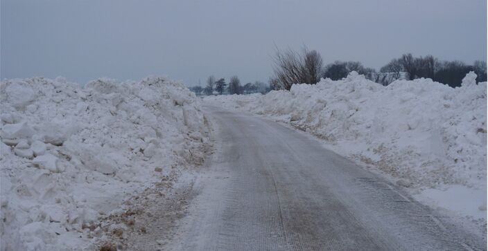 Foto gemaakt door Jannes Wiersema - Roodeschool - Hoe erg slaat sneeuwstorm Darcy toe? 
