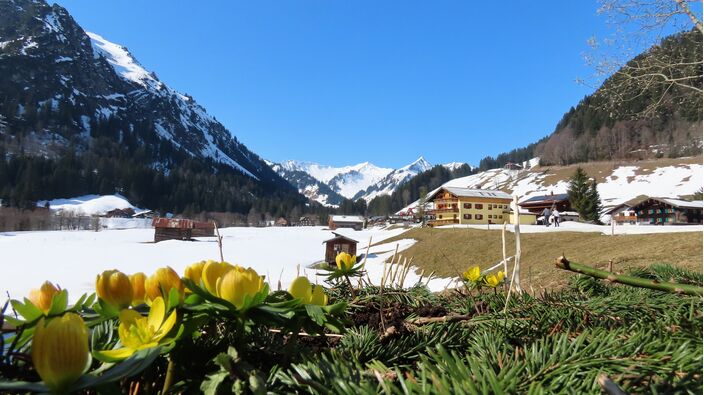 Foto gemaakt door Hans ter Braak  - Mittelberg - Ter illustratie: een archieffoto van 17 maart 2020. In de toekomst zal het wintersportseizoen steeds later beginnen en steeds vroeger eindigen. 