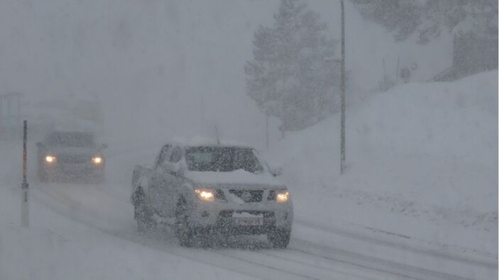 Foto gemaakt door Hans ter Braak - Kleinwalsertal - Vroege sneeuwval in de Alpen