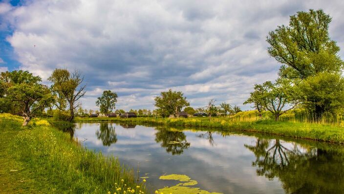 Foto gemaakt door Ab Donker - Buurmalsen - De lente schakelt deze week een tandje bij. Het blijft heel rustig, maar de tempera6uren gaan omhoog en op steeds meer plaatsen komt de 20 graden in zicht. 