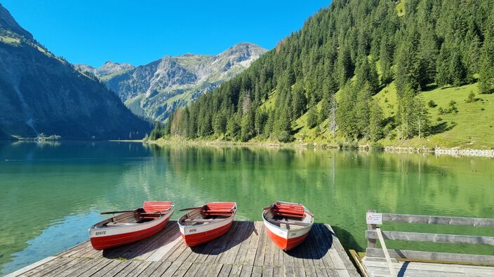 Foto gemaakt door Hans ter Braak - Tannheim - Oostenrijk - Nu nog veel zon in de Alpen, maar de komende dagen vallen enkele buien