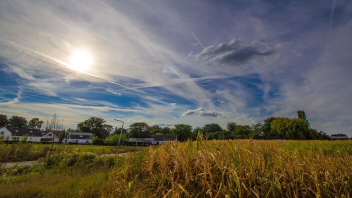 Foto gemaakt door Ab Donker - Buurmalsen - Het warme en vaak droge zomerweer van de laatste tijd wordt deze week geleidelijk getemperd.