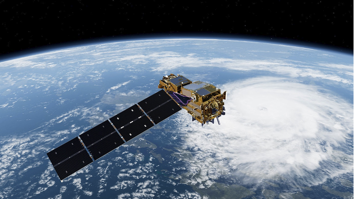 Metop-SGA1 satelliet. Bron: ESA/ATG medialab