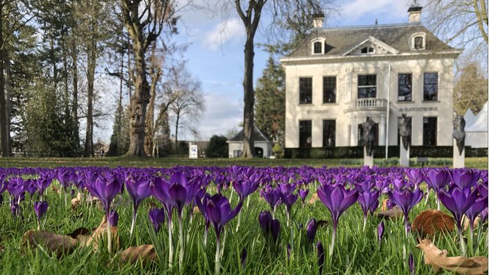 Foto gemaakt door Raymond Hofsté - Haaksbergen - Na een koude start, is de tweede helft van februari 2021 nu hard bezig tot de warmste ooit uit te groeien. 