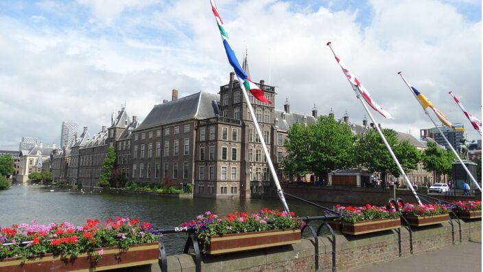 Foto gemaakt door Joost Mooij - Den Haag - Veel wind en stevige windstoten op deze Prinsjesdag