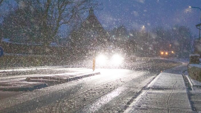 Foto gemaakt door Ab Donker - Volgens maand vindt er mogelijk een opwarming plaats in de stratosfeer, maar gaat dat nog invloed hebben op het weer bij ons?