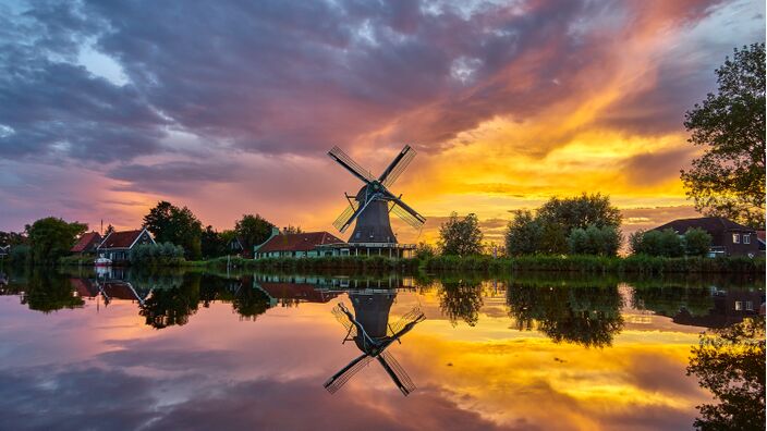 Foto gemaakt door Kees Jak  - Westzaan 