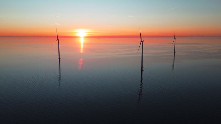 Foto gemaakt door Robert de Vries - De afgelopen week werd een recordhoeveelheid energie opgewekt door zonnepanelen en windturbines.