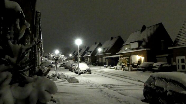 Foto gemaakt door Hans Janssen - Landgraaf - Sneeuw in Landgraaf