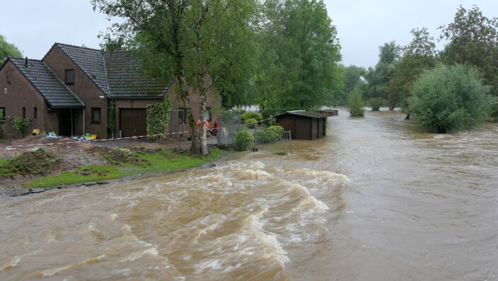 Foto gemaakt door Hans Janssen - Wijlre - De overstromingen van juli 2021 in Limburg.