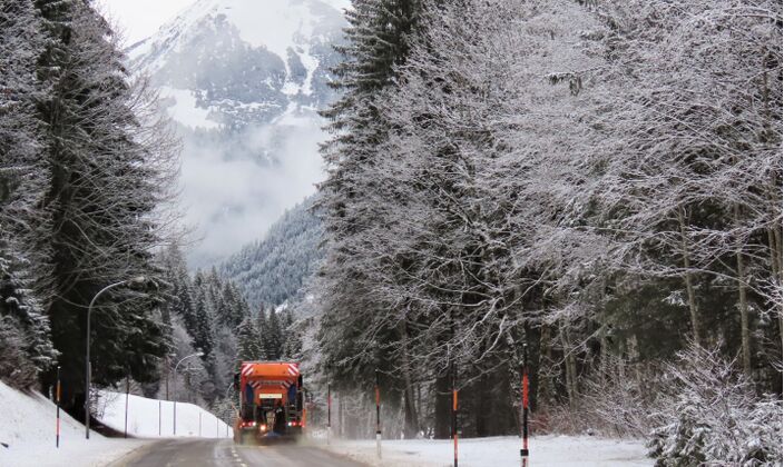 Foto gemaakt door Hans ter Braak - Mittelberg - Oostenrijk - Er valt eindelijk sneeuw in een groot deel van de Alpen.