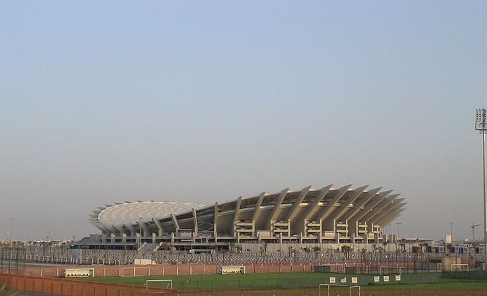 Foto gemaakt door Wikipedia - Koeweit stad - Het stadion van Koeweit. 