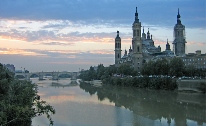 Foto gemaakt door Gisberth - Zaragoza - Zaragoza ligt aan de Ebro.