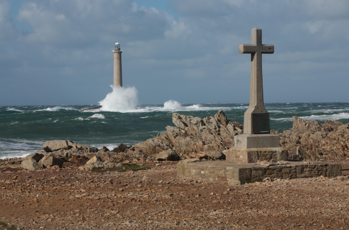 Foto gemaakt door Hans van der Spek - Cap de la Hague - In Normandië was het woensdagmiddag nog stilte voor de storm Foto gemaakt door Hans van der Spek - Cap de la Hague - In Normandië was het woensdagmiddag nog stilte voor de storm
