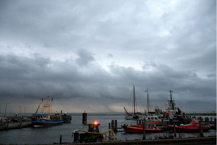 Foto gemaakt door Sytse Schoustra - Terschelling - Aan de kust vallen de meeste en actiefste buien.