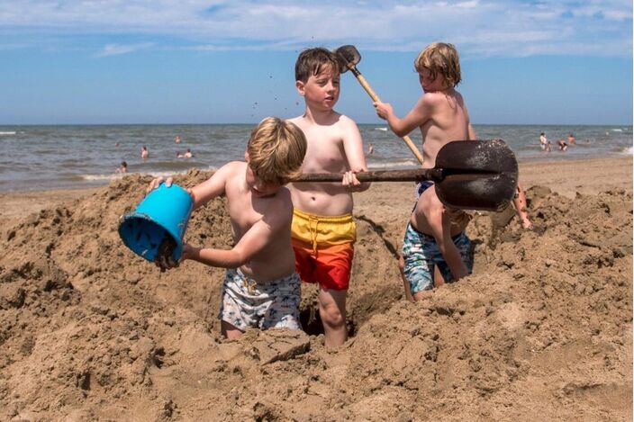 Foto gemaakt door Els Bax - Noordwijk - Het is de komende dagen aangenaam zomerweer met veel zon en lekkere tempwraturen. Begin volgende week volgt een opstoot van hitte.