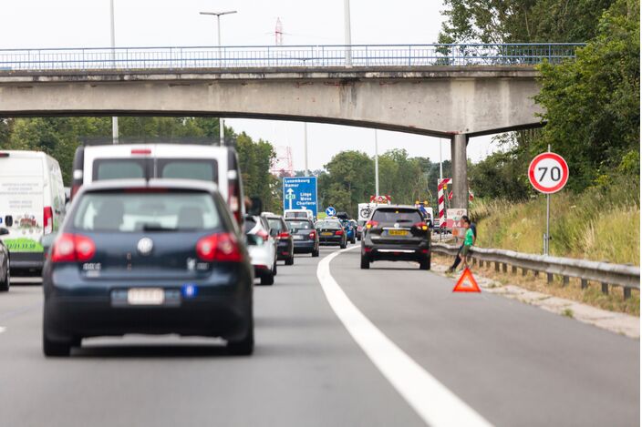 Foto gemaakt door bron: Wegenwacht