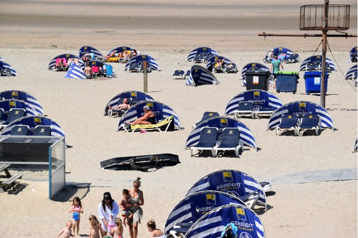 Foto gemaakt door John Dalhuijsen - Zandvoort - De zonkracht is hoog, dus je kunt snel verbranden.