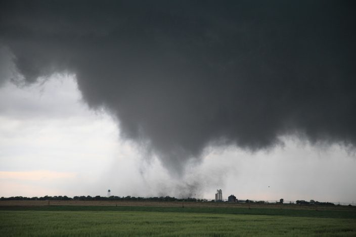 Foto van de Selden-tornado