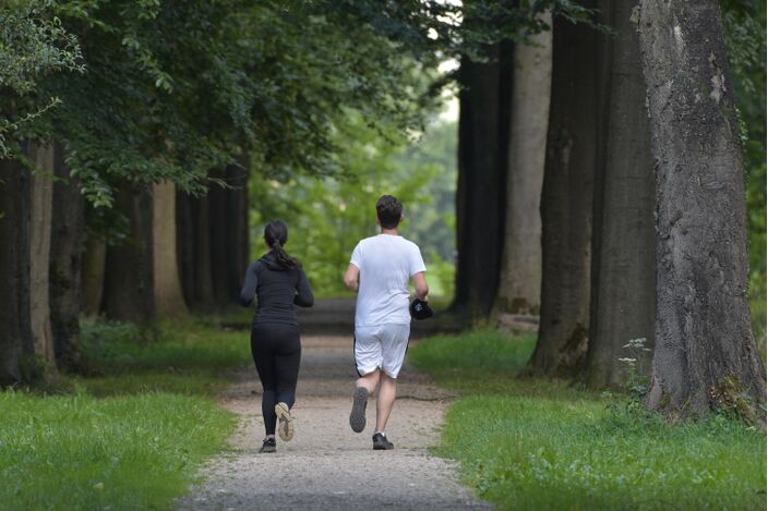 Foto gemaakt door Cynthia van Leusden - Zoelen - Voor sporters en wandelaars is het huidige weer erg aangenaam. 