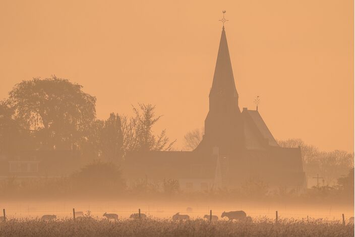 Foto gemaakt door Chris Biesheuvel - Gellicum - De kansen op warmte, later in mei nemen toe. Niet alleen de droogte speelt daarin een rol, ook het feit dat de noordenwinden op termijn lijken te verdwijnen. 