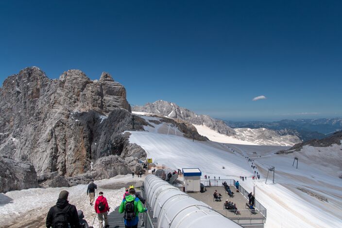 Foto gemaakt door Geert Molema - Schladming - De Dachstein gletsjer in de buurt va Schladming in Oostenrijk. 