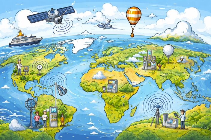 Vandaag observeren, morgen beschermen is dit jaar het thema. Afbeelding gemaakt met AI. 