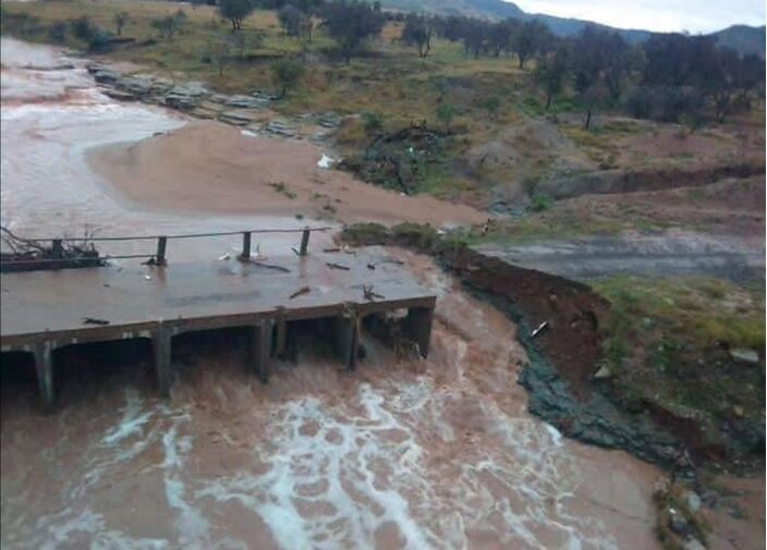 Foto gemaakt door Chris Hani - Oostkaap, Zuid-Afrika - Overstromingen in Oostkaap, Zuid-Afrika in februari 2023