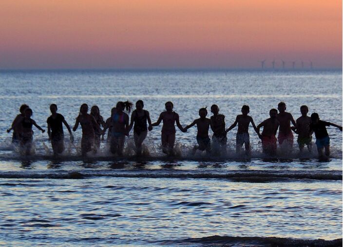 Foto gemaakt door Nellie Bartels - Katwijk - Er is komende maand weer kans op een paar hele warme dagen.