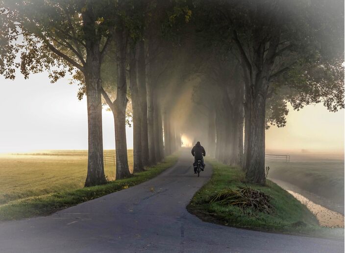 Foto gemaakt door John Oomen - Asperen - Met een zuidenwind wordt de komende dagen warmere lucht aangevoerd. Maandag kan het in het zuiden zelfs 24 graden worden. Dan komen warmterecords in zicht. 