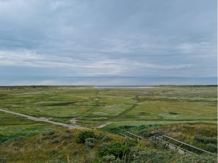 Foto gemaakt door Frans Alders Baas - Slufter (Texel) - Met juli bijna aan het einde, rijst de vraag wat de rest van de zomer voor ons nog in petto heeft? Komt er verandering of blijft het warm, zonnig en droog?