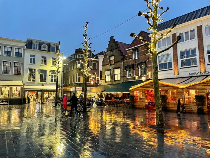 Foto gemaakt door Erica van Leeuwen - de Bruijn - Goes - Voor een Witte Kerst moeten we hoog de bergen in, of naar Rovaniemi, de woonplaats van de kerstman. Voor een groene, wisselvallige Kerst kunnen we hier blijven.