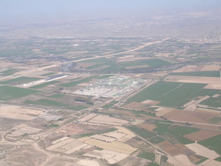 Foto gemaakt door Willtron - Valle del Ebro - Sinds eind vorig jaar bevindt Spanje zich in een langdurige droogte, zegt de Spaanse weerdienst. Het ergst getroffen zijn het zuiden en het noordoosten.