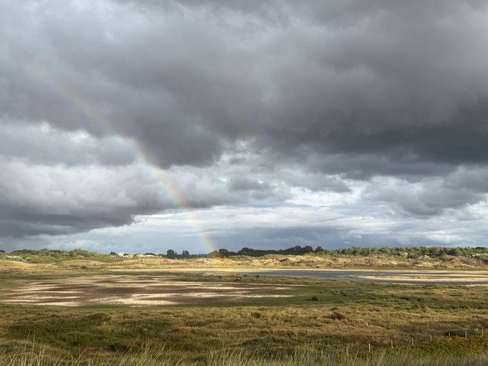 Foto gemaakt door Huub Schonenberg - Den Helder - Dit raceweekend spot je dynamische wolkenluchten en regenbogen