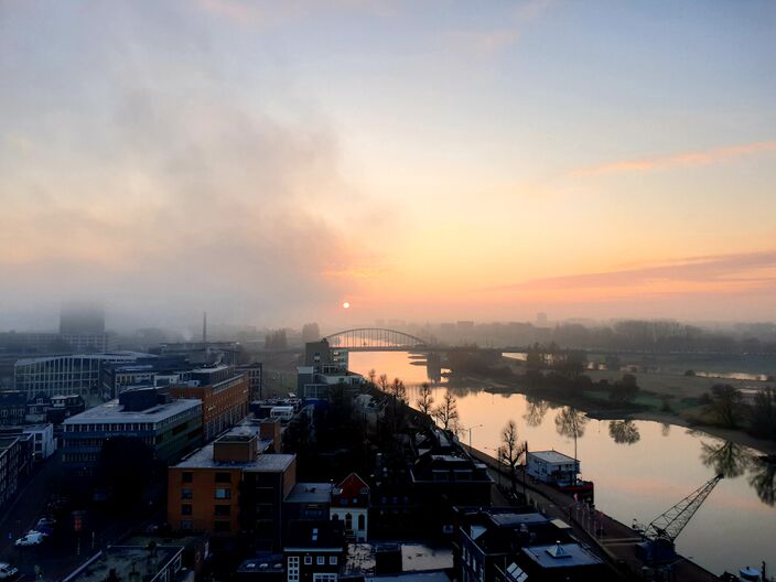 Foto gemaakt door Geurt van Roekel - Arnhem - Vandaag, maar ook de komende dagen flink wat zon, maar koud!