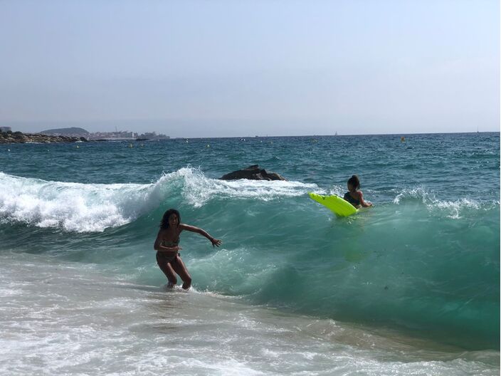 Foto gemaakt door Amara Onwuka - Costa Brava - Lekker in zee aan de Costa Brava.