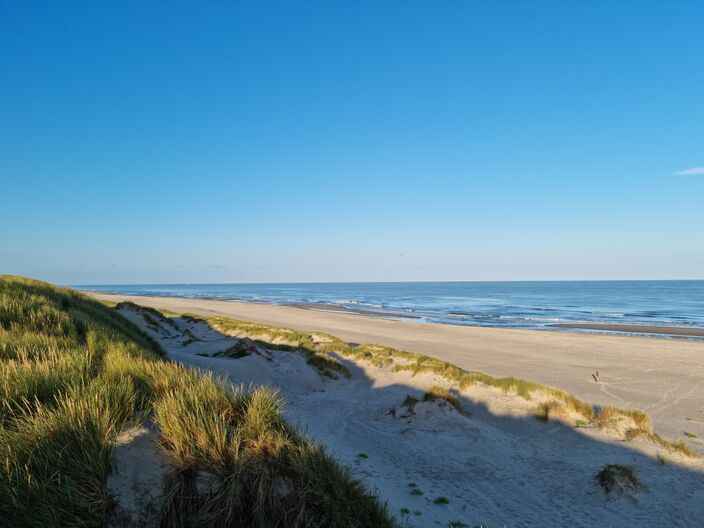 Foto gemaakt door Frans Alderse Baas - Texel - De zomer van 2022 is bezig tot een grote uit te groeien. Het weerstation Arcen werkt aan de langste reeks van dagen met kwikstanden van 20 graden of hoger ooit.