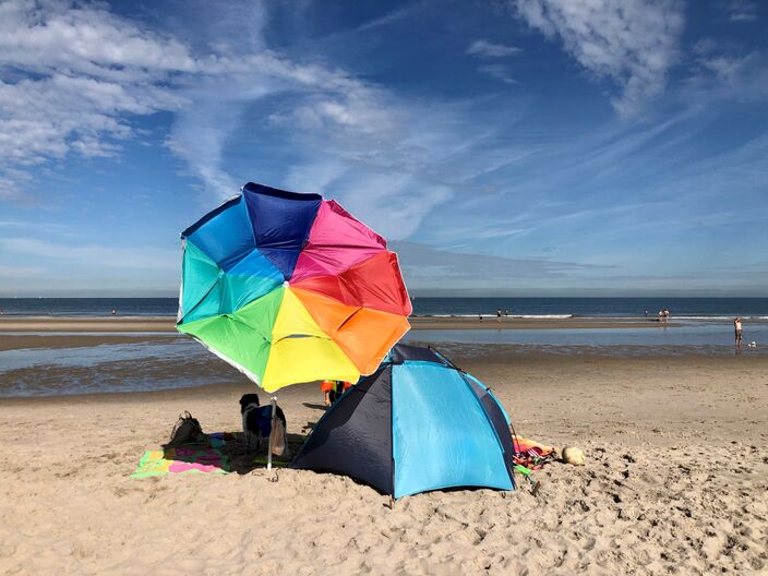 Foto gemaakt door Jolanda Bakker - Kijkduin - Volgens de 30-daagse verwachting komen er deze zomer nog genoeg zonnige en warme stranddagen