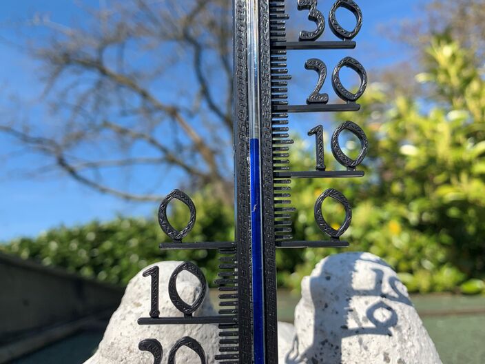 Foto gemaakt door Erica van Leeuwen - Kloetinge - De thermometers wijzen dit weekend voor het eerst dit jaar 15 graden aan.