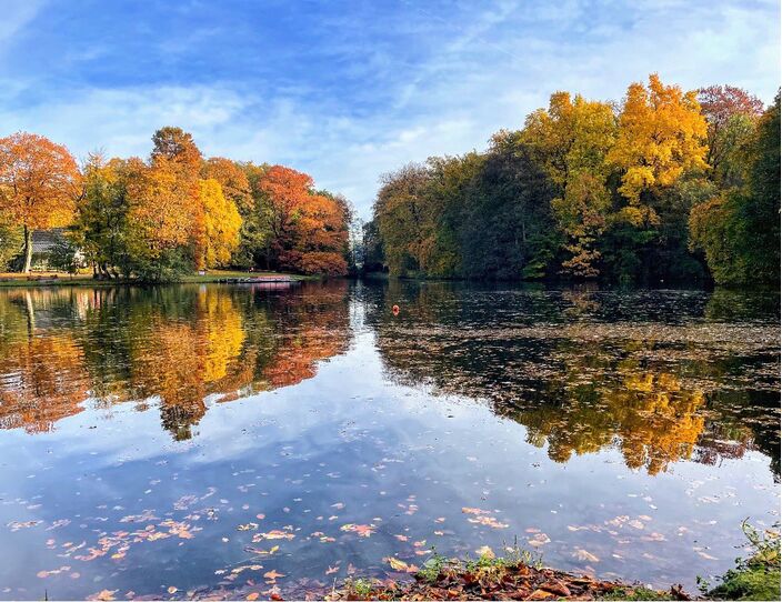 Foto gemaakt door Rinie - Slechts 2 keer eerder in het verleden was de herfst nog rustiger dan de herfst van dit jaar. 