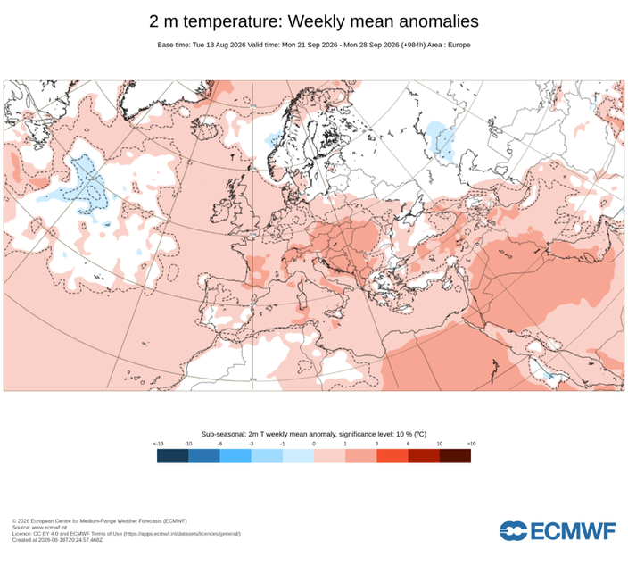 Foto gemaakt door ECMWF Foto gemaakt door ECMWF